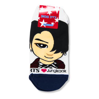 SOCKS CITY_BTS Character K - pop Ankle Socks_Cosmetic World